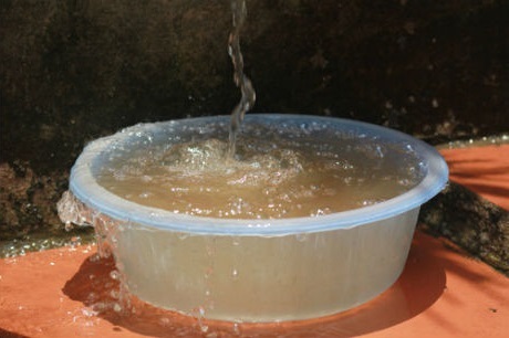 sắt còn dư trong nước